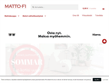 Tablet Screenshot of matto.fi